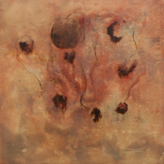 yves juhel, art, peinture, peintre, rétrospective, 2000, 2001, huile, toile, bouquet
